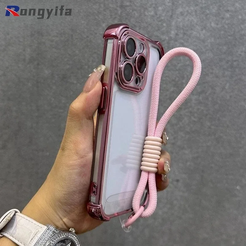 ل Tecno Spark Go 2025 2024 6 GO 1 40 Pro Plus 40C 20C 20 10C 10 9 8C جراب هاتف مع حزام الحبل تصفيح غطاء خلفي فاخر #6