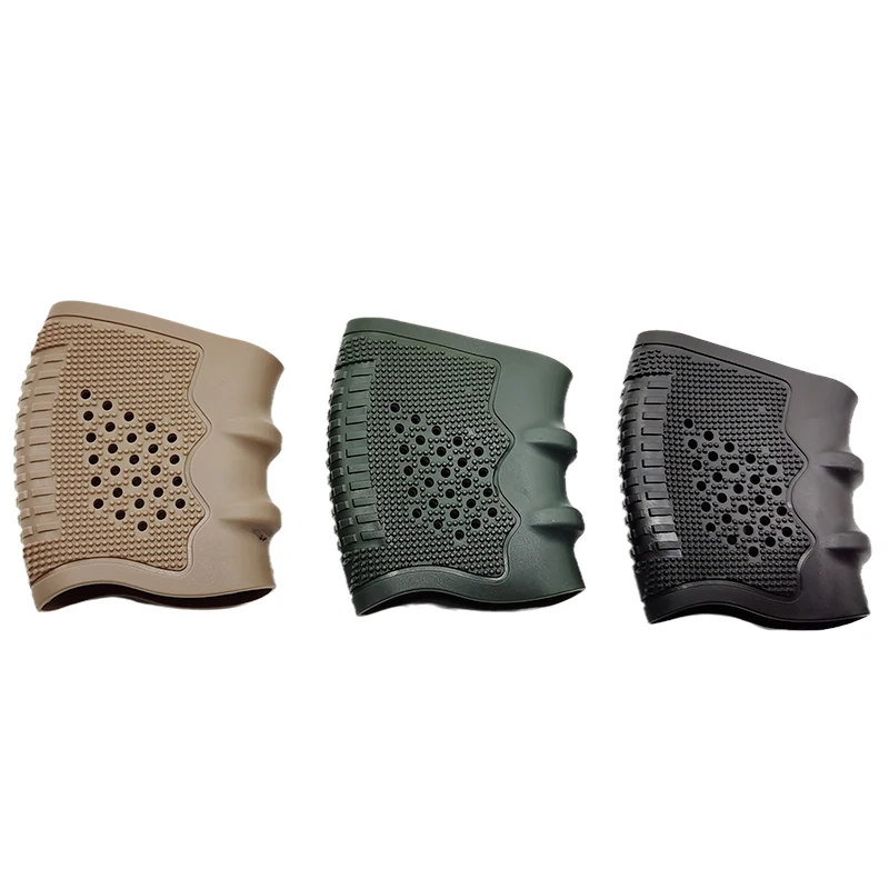 

Противоскользящая искусственная Резиновая Защитная крышка рукоятка Тактическая кобура для Glock охоты черный G17 аксессуары