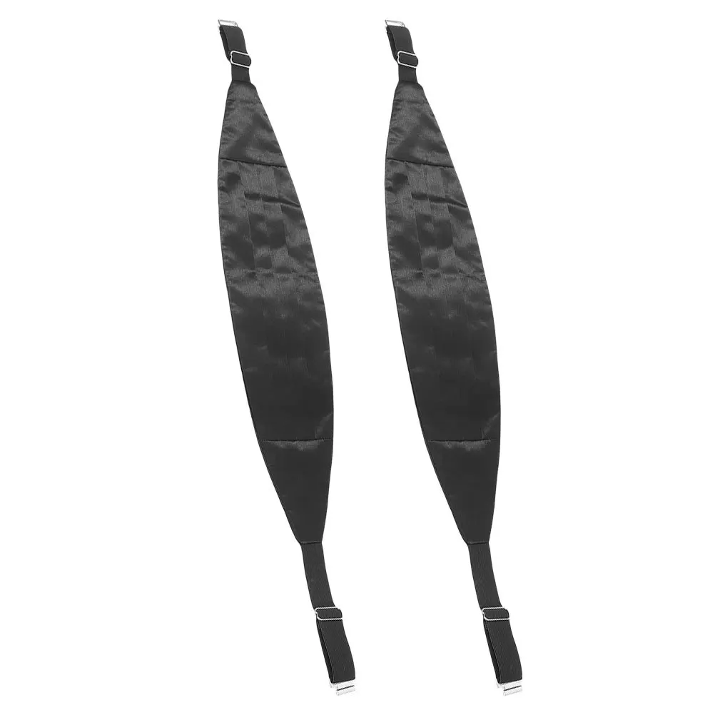 2 pezzi da uomo in tinta unita fascia da smoking regolabile in raso cintura formale per accessori da smoking per feste di nozze pantaloni da smoking da uomo
