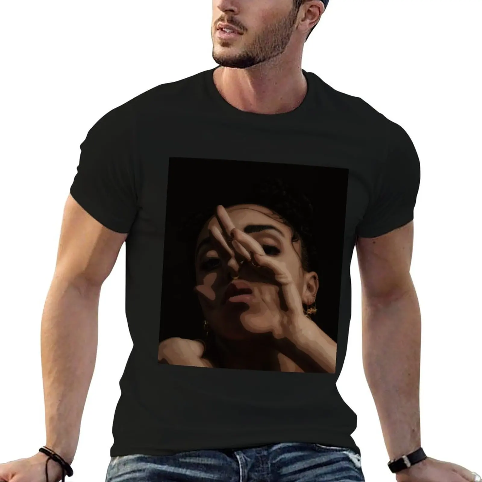 

FKA Twigs T-Shirt t shirt man casual anime t shirts oversize T-Shirt
