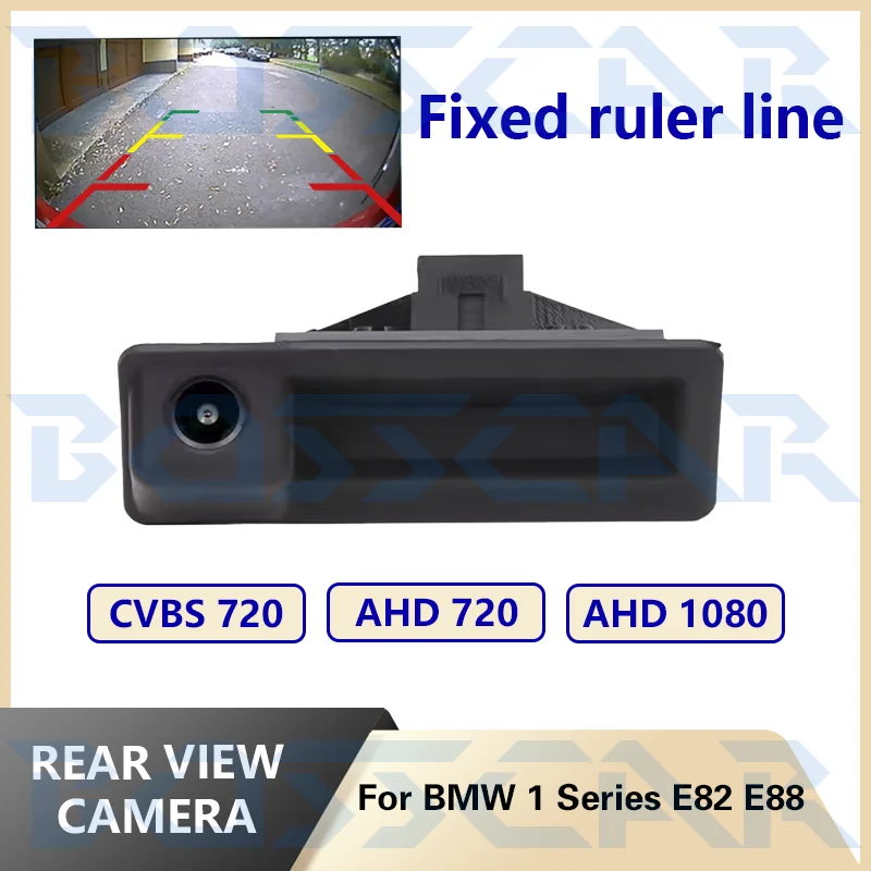 

Для BMW 1 серии E82 E88 Night Vision 170 ° Широкоугольная водонепроницаемая автомобильная камера заднего вида AHD 1080P/720P