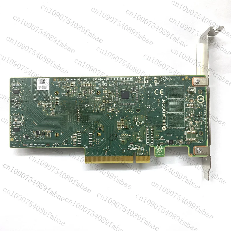 95%New For Broadcom HBA 9500-16I Tri-Mode Storage Controller SATA 6Gb/S / SAS 12Gb/S / PCIe