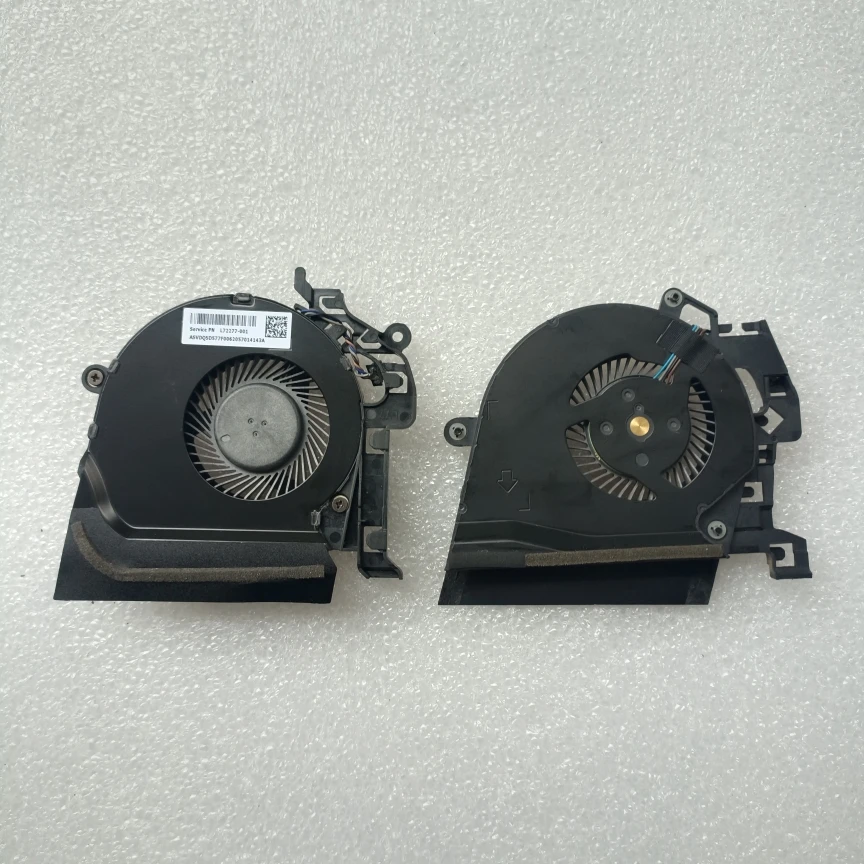 Original For HP ZBOOK 15 G5 G6 Laptop CPU GPU Cooling Fan Cooler Fan L72277-001 L72278-001 High Quality 100% Tested