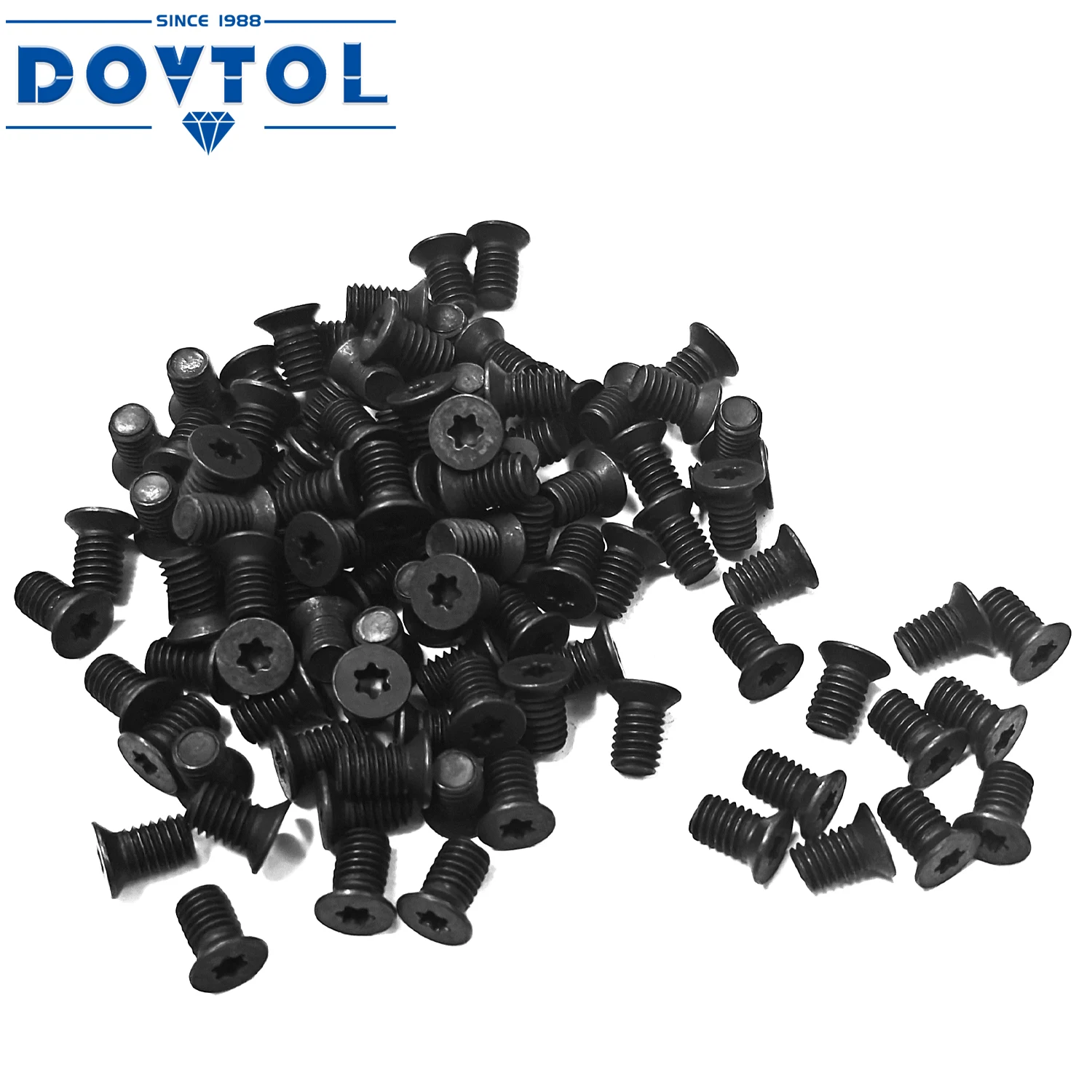 

500PCS M5x10 Screws For Woodworking Replacement Carbide Inserts 14x14x2.0 Or 15x15x2.5