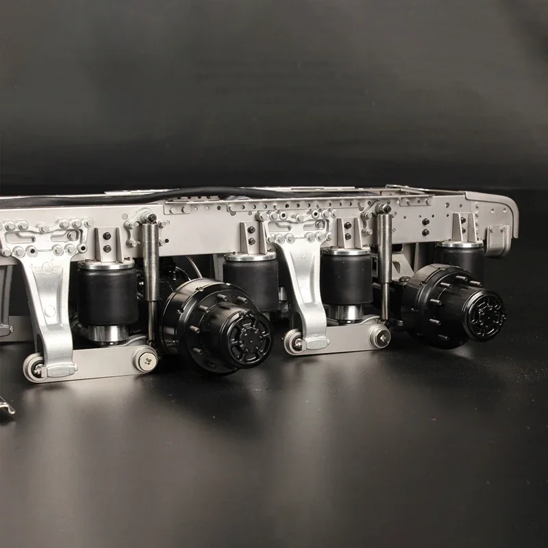 ชุดระบบกันสะเทือนแบบถุงลม 4 ตัว / 8 ตัว ขนาด 1:14 สำหรับรถบรรทุก Tamiya RC รุ่น SCANIA 770S R620 VOLVO BENZ Arocs MAN TGX