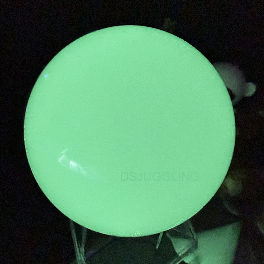 DSBE Glow Acrylic Ball For Contact Juggling Toy Magic Tricks Professional Player Floating Effect Street Performance