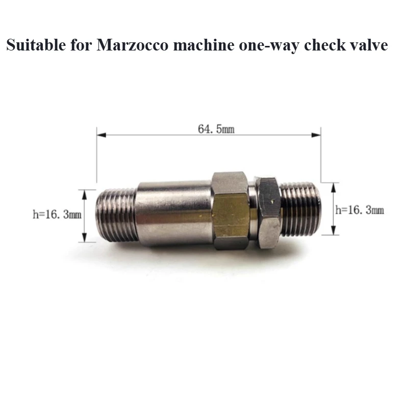 

Applicable To Hot Mom Semi-automatic Coffee Machine Water Pump Check Valve Counterflow Valve Check