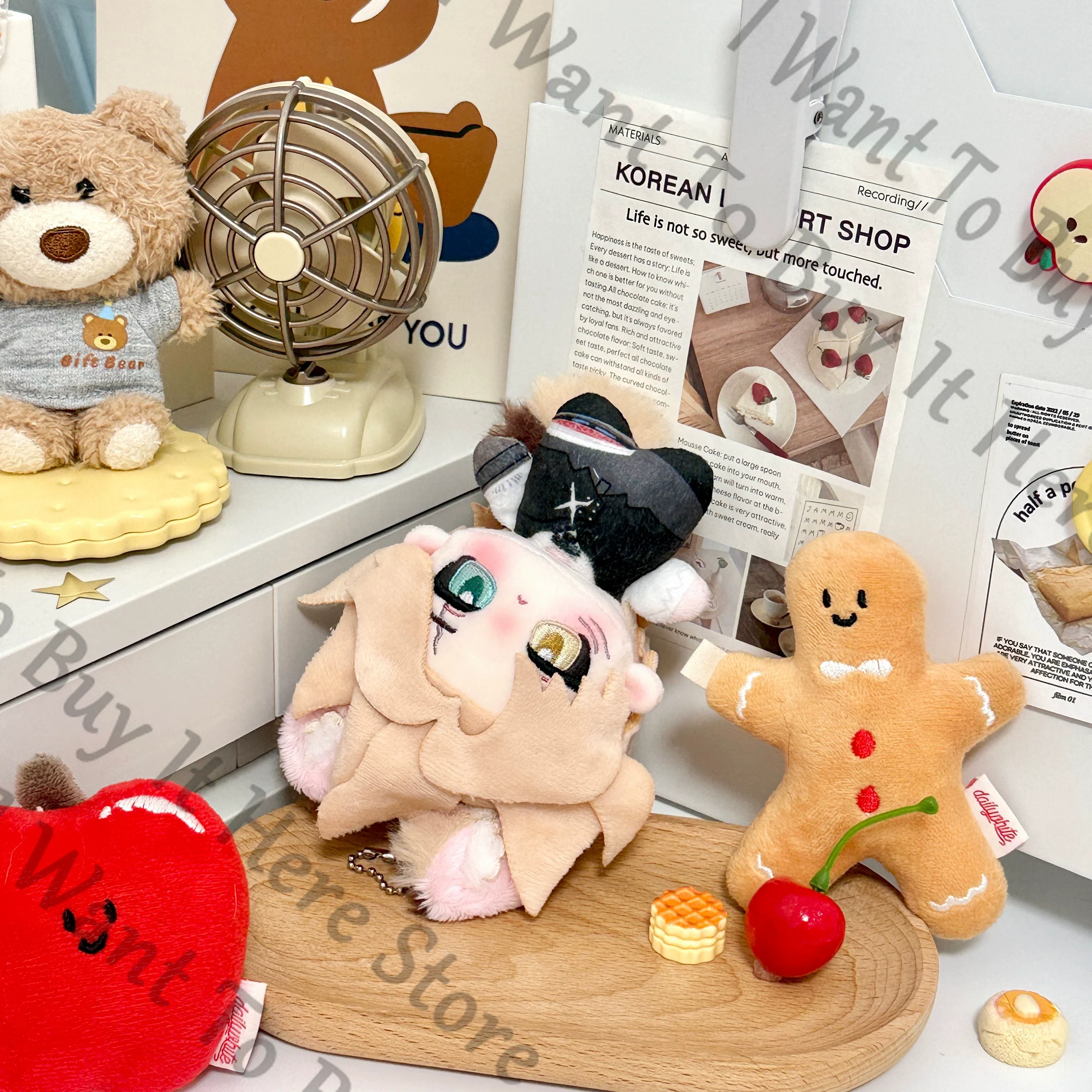 10cm Anime Identity Ⅴ Marcus Thorne Cosplay Cartoon Cotton Puppet
