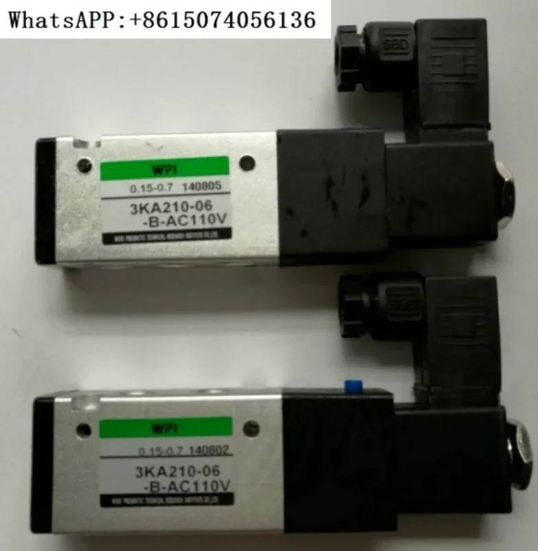 Specializing in selling brand-new original WPI solenoid valve 3KA210-06-B-AC110V3KA210-08-2-DC24V.