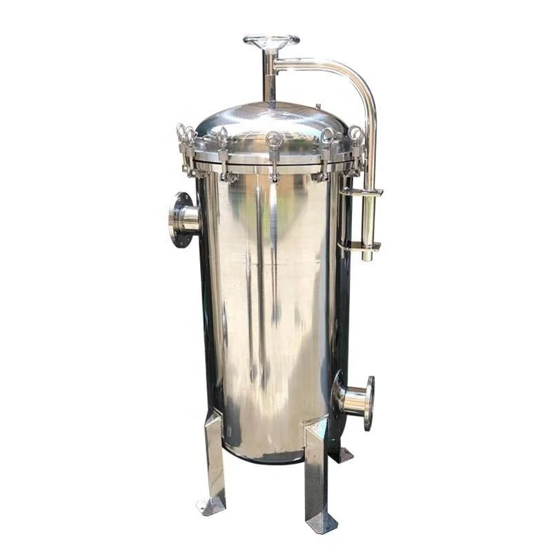 

Stainless Steel 5 Micron Pleated Cartridge Filter Pressure tank Swimming Pool Water Filter tank Faucet Filter Treatment Machine