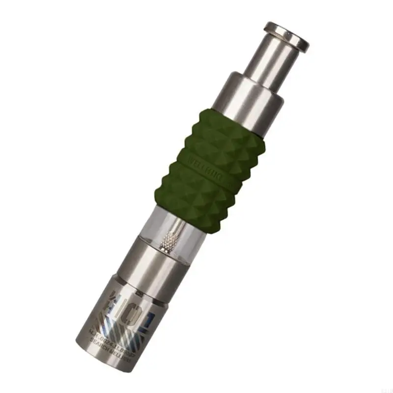   Stainless Steels Salt & Peppers Grinder Practical Thumb Push Button Peppers Grinder