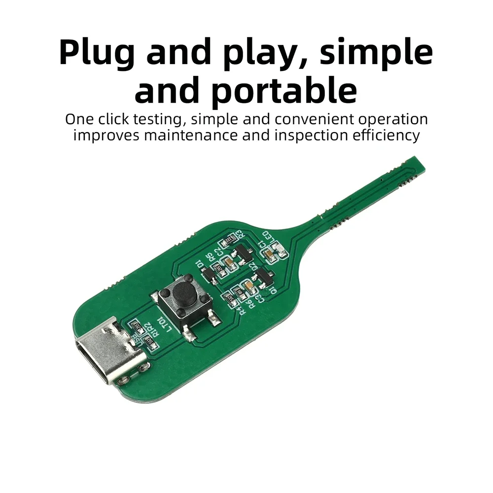 DC 5V Inductor Detector Tool Motherboard Coil Tester for phone motherboard Green Color Repair Induction Quick Check Tool