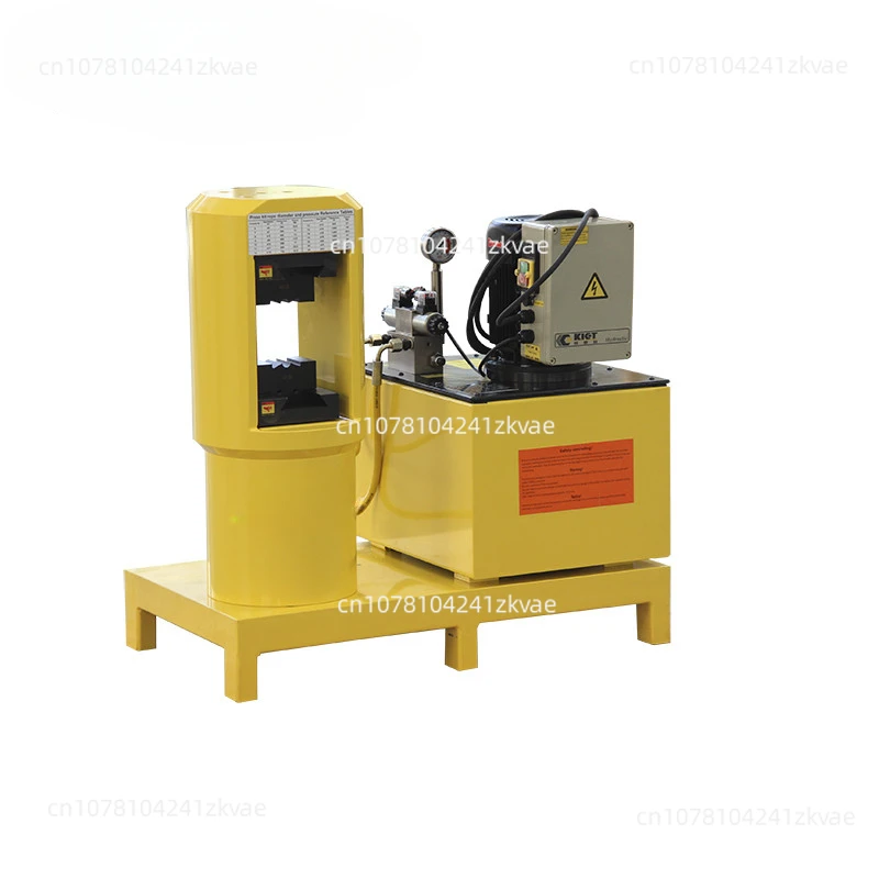 100 500 800 Ton 70 MPa Hydraulic Wire Rope Crimping Sling Swaging Machine