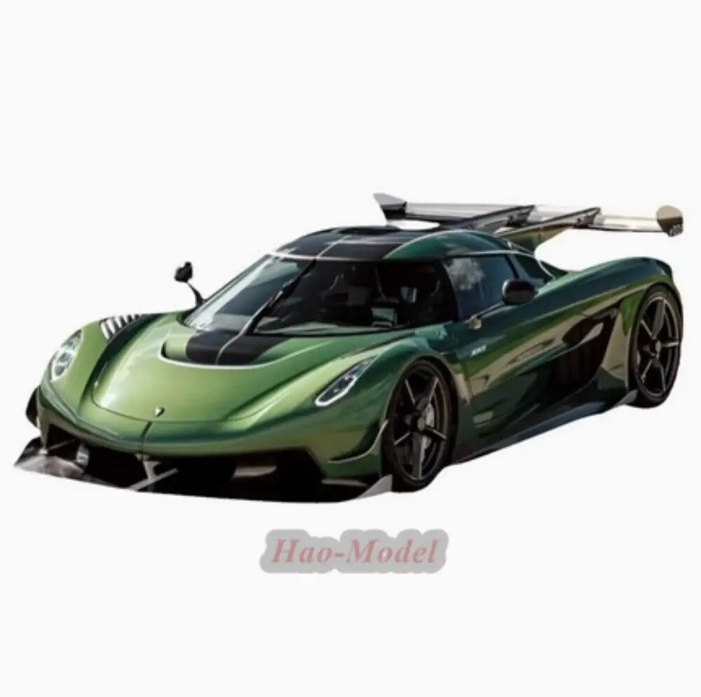 GT Spirit 1/18 لـ KOENIGSEGG JESKO الراتنج دييكاست نموذج سيارة محاكاة لعب الأولاد هدايا عيد ميلاد هواية عرض مجموعة الأخضر