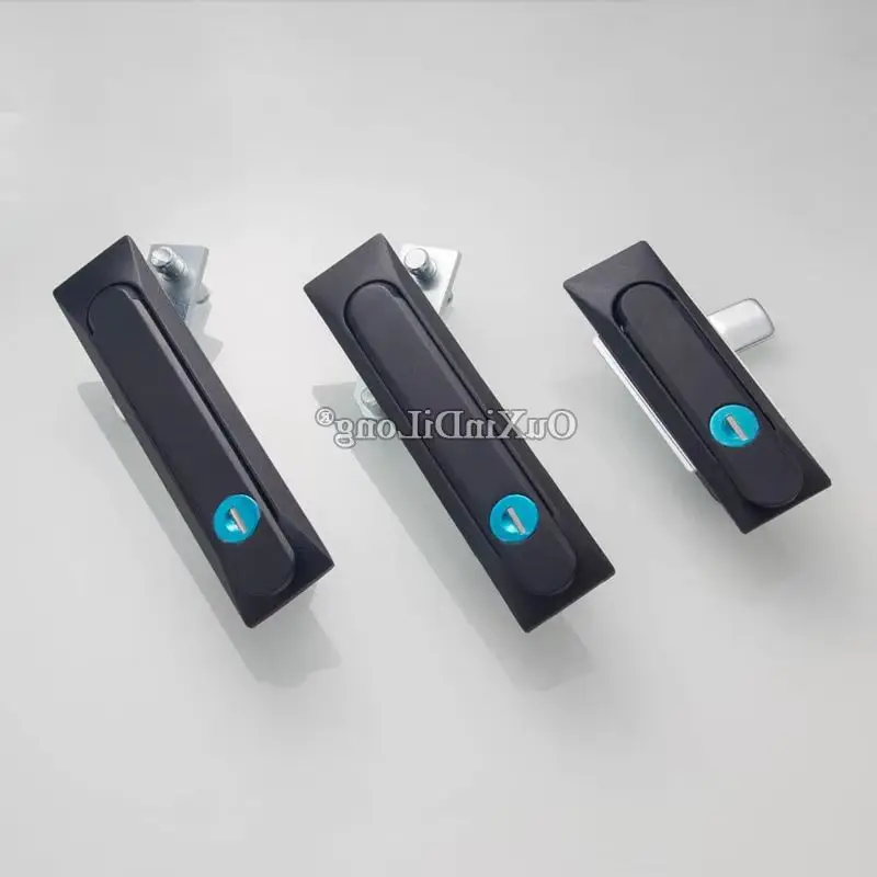 

2 шт. замков из PA+цинкового сплава для промышленного оборудования, замки для распределительных коробок, замки для электрических шкафов управления, плоские замки + ключи