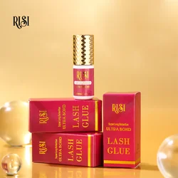 Free RISI Professional Black 7-9 Weeks Ultra Bond Eyelash Glue Fast Drying Strong False Eye Lash Extension Glue Adhesive