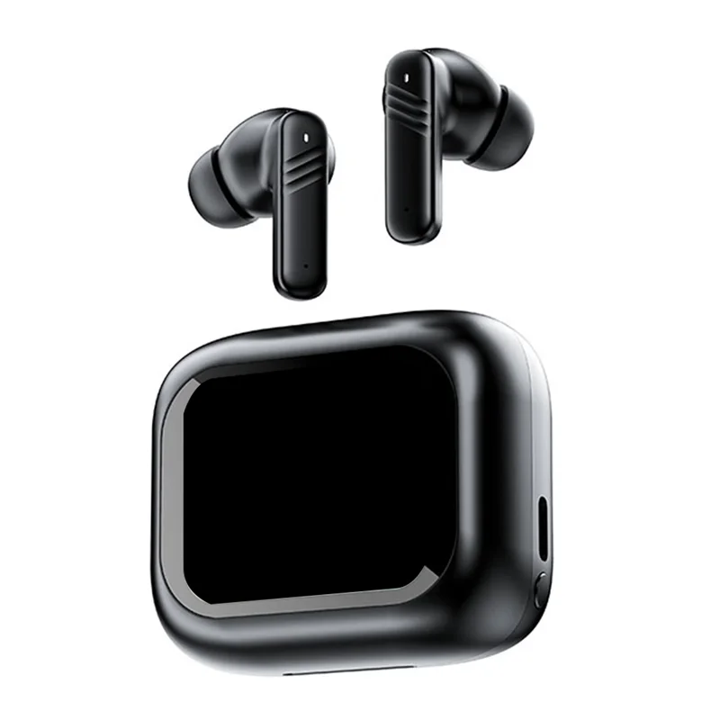 

Excellent-Bluetooth V5.4 Earphone Noise Cancellation Color Screen Touch High Sound Quality Binaural ANC+ENC Bluetooth Earphone