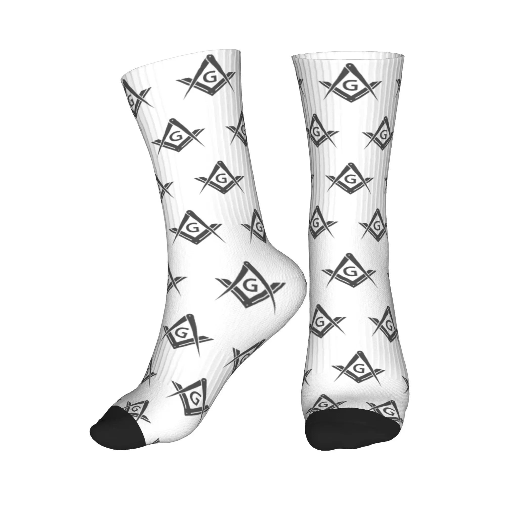 

Носки унисекс с логотипом масонов для мужчин и женщин, модные носки с 3D-печатью, масонские носки, носки для масонской церемонии