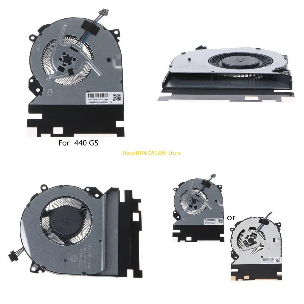 

K0EA Laptop CPU Cooling Fan Cooler Radiator for H-P Probook 440G Notebook Cooler