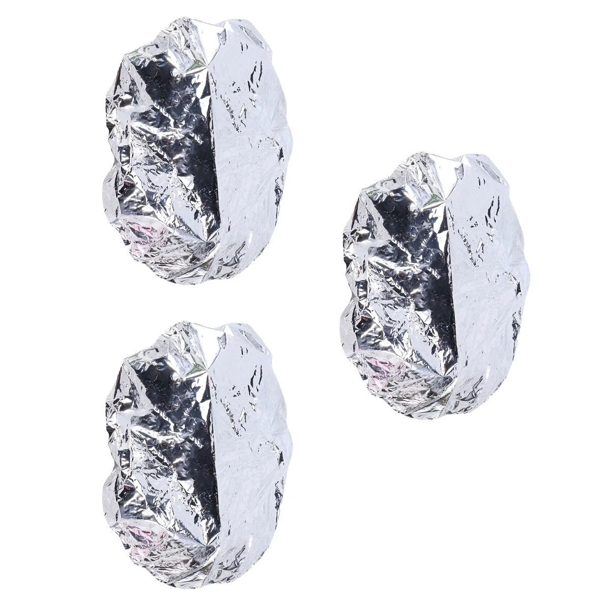 6 قطعة المتاح الألومنيوم احباط الشعر مقاوم للماء العازلة للحرارة دش غطاء حمام للنساء صالون سبا إزالة ماكياج الوجه