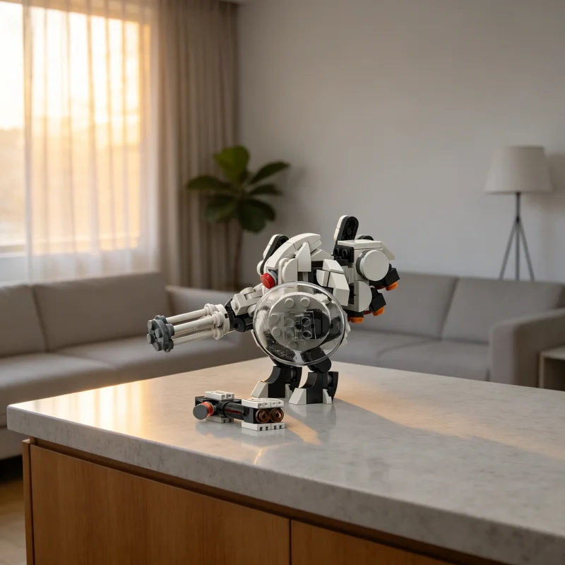 

244 детали MOC: Конструктор «Боевой костюм Стелс» (модель Tau) — Рождественский подарок, креативная идея для самостоятельной сборки, архитектурные блоки