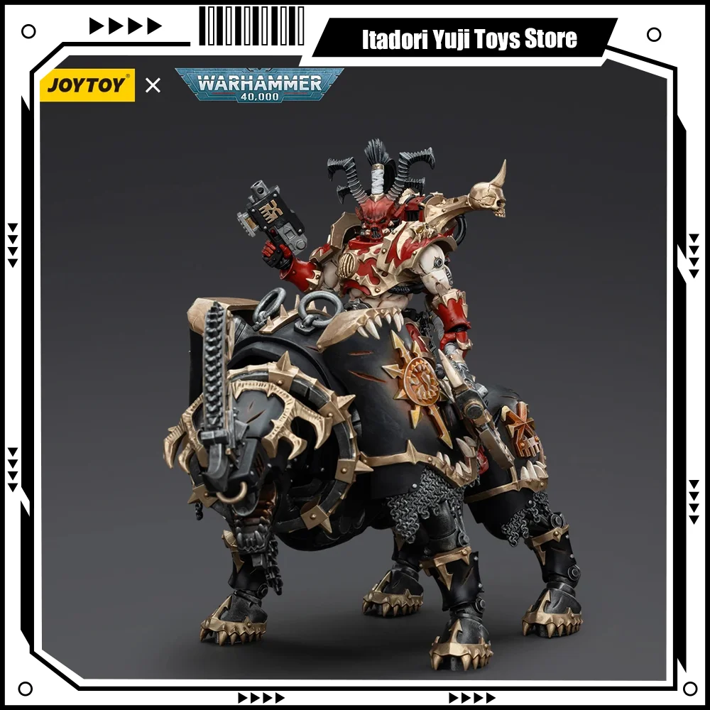 [Pre-Sale] JOYTOY 1/18 Warhammer 40K Action Figures World Eaters Lord Invocatus Collection Anime Model Gaming Children Boy Gifts