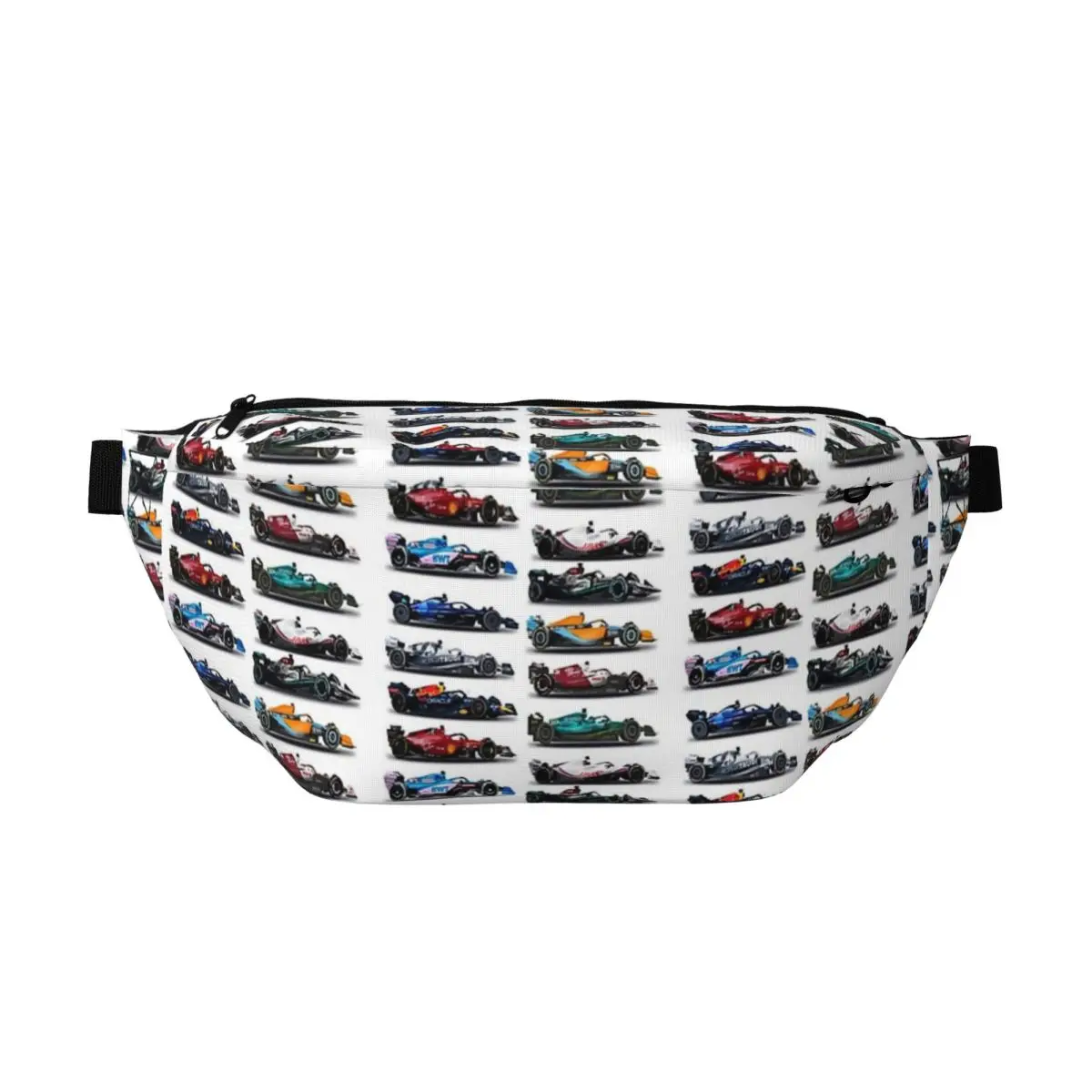 

Сумка-бананка через плечо F1 All Cars 2022 для мужчин и женщин, регулируемая поясная сумка для путешествий, бега, хранения денег и телефона, нагрудная сумка