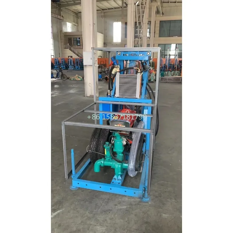 High Speed Drilling Rig Machine 100 Meter Depth Small Water Well Drill Rig Widely Using Drilling Rig Machine for Water Well
