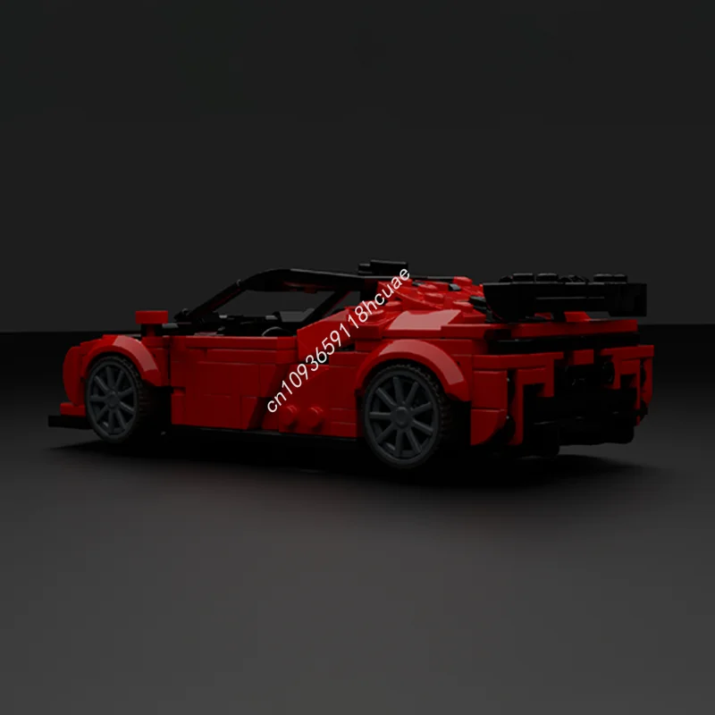 400 個 MOC フェラリーズド XX ストラダーレ シティモデルビルディングブロック クリスマスギフト 建設玩具 DIY クリエイティブアイデア ブリック 誕生日