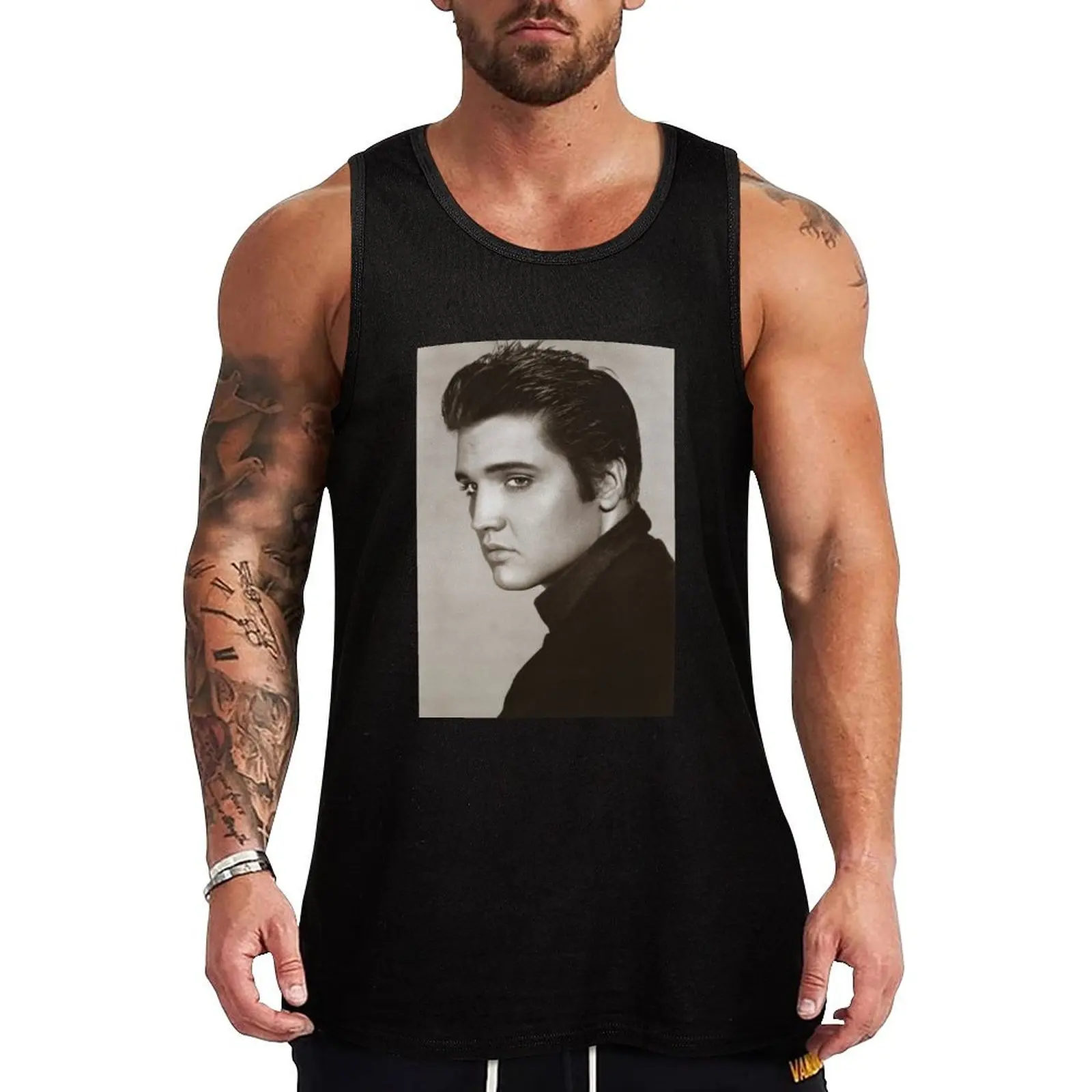 Singer Legend Cool Tank Top Vest male gym clothes man Men's t-shirts