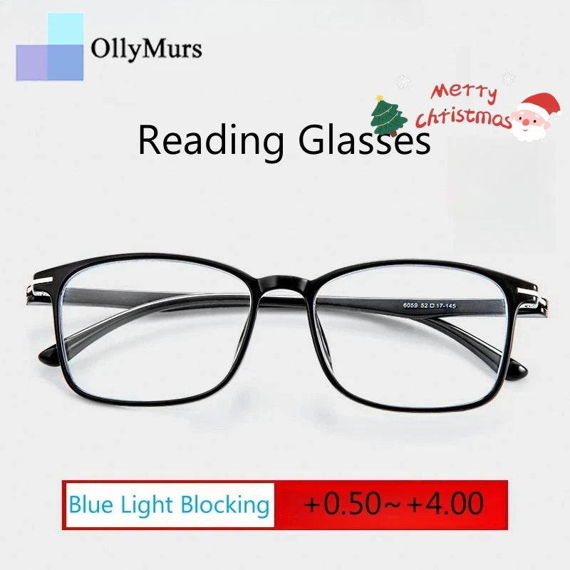 

KIZN Сверхлегкие очки для чтения с блокировкой синего света для мужчин и женщин UV400, компьютерные очки TR90, очки с защитой от синего света