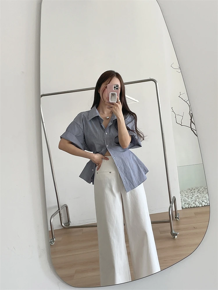 

Summer Women Blouse Spring Shirt Female Woman Blouse Maxi Blusas Chiffon Casual Elegant Vintage Short Sleeve Oversize Loose