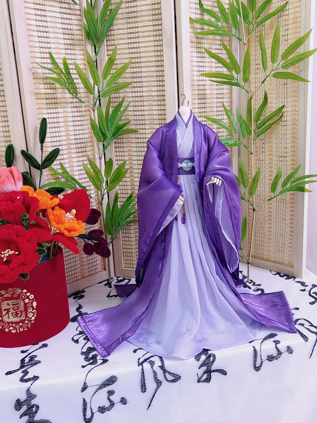 OB27 1/6 Figure 1/4 1/3 Scale BJD Clothes Ancient Costume Hanfu Robe Samurai Outfit For BJD/SD ID75 Uncle Doll Accessories A1977