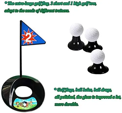 Golf aksesuarları Set geri çekilebilir Golf Metal kulübü 2-6 çocuk eğlence Golf plastik Golf kulubü seti oyuncaklar (34 adet)