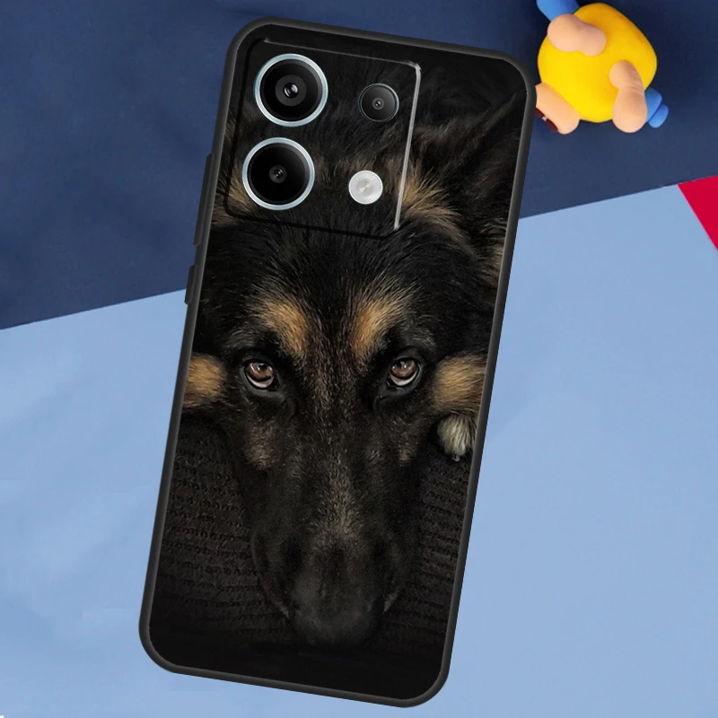 German Shepherd Dog Case For Xiaomi Redmi Note 13 12 11 10 9 8 Pro 12S 11S 10S 9S 10A 9C 10C 12C 13C Back Cover