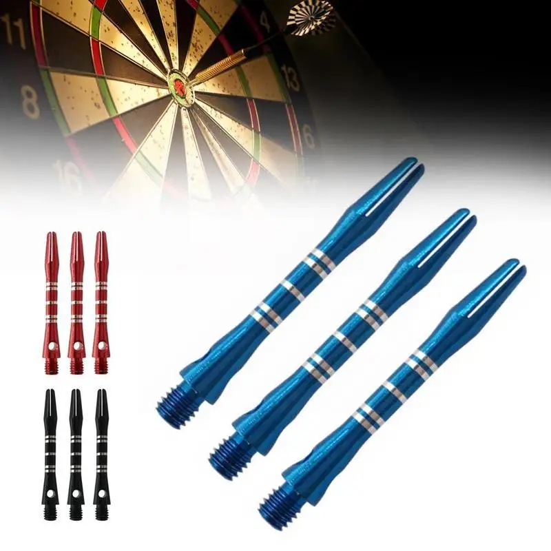 3 Pcs Aluminum Alloy Darts Rod 40mm Thread Short Rod Accessories Darts R3D2