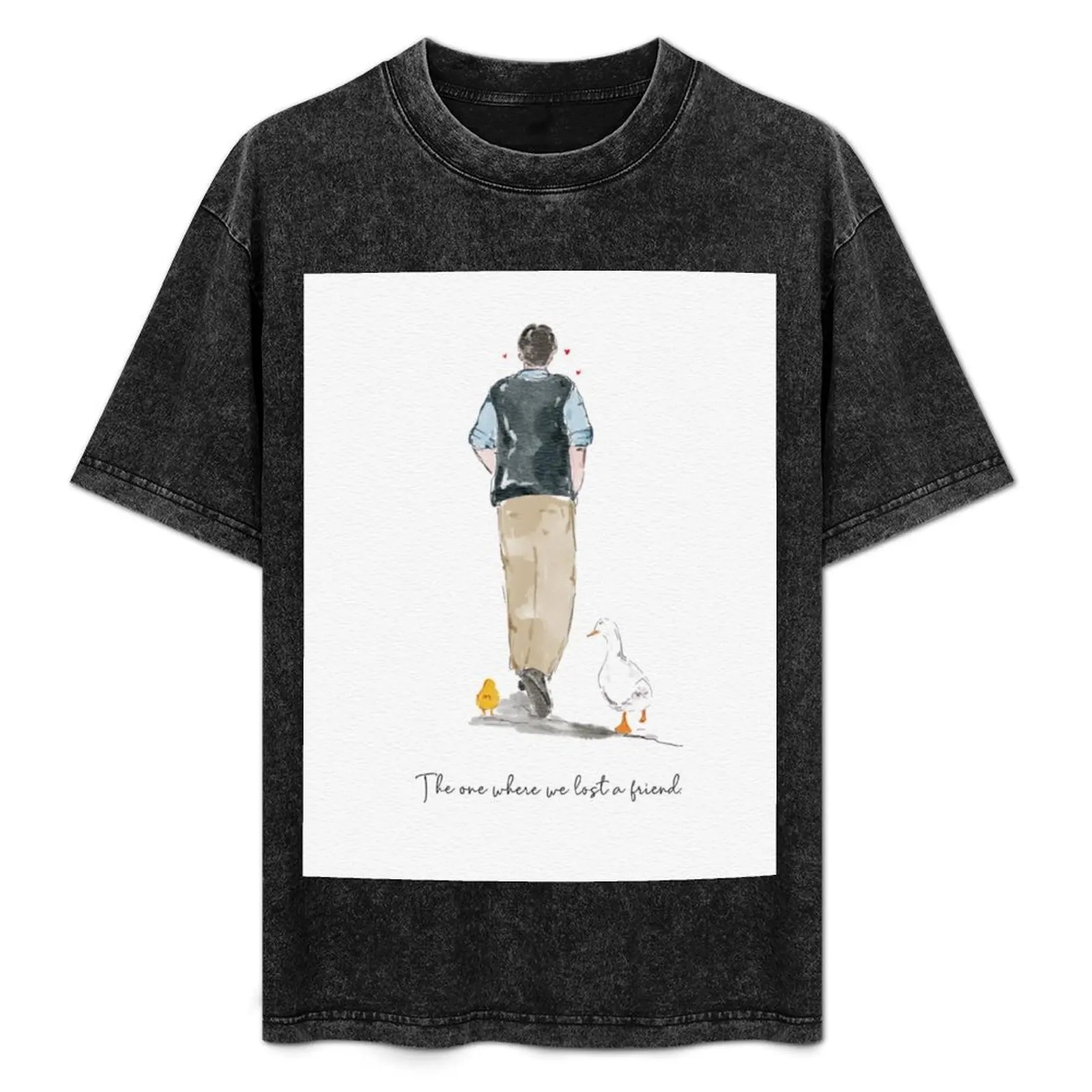 

Matthew Perry The One Where We Lost a Friend T-Shirt funny gifts customizeds plus size men clothing