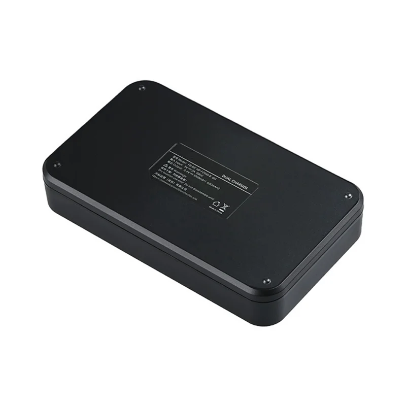 NP-FZ100 puerto de entrada tipo C de doble ranura cargador de batería de cámara portátil ligero para SONY A7M4 A9M2 ILCE-9-BTFL