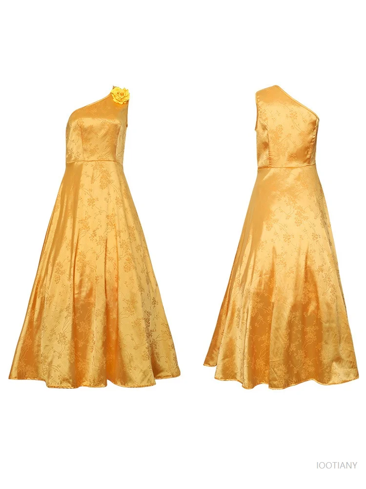 فستان لعب الأدوار للأطفال من الرسوم المتحركة للبالغين زي زوتوبيا للهالوين كرنفال حفلة مرحلة الأداء أرنب الزي مجموعة ثوب أصفر #3