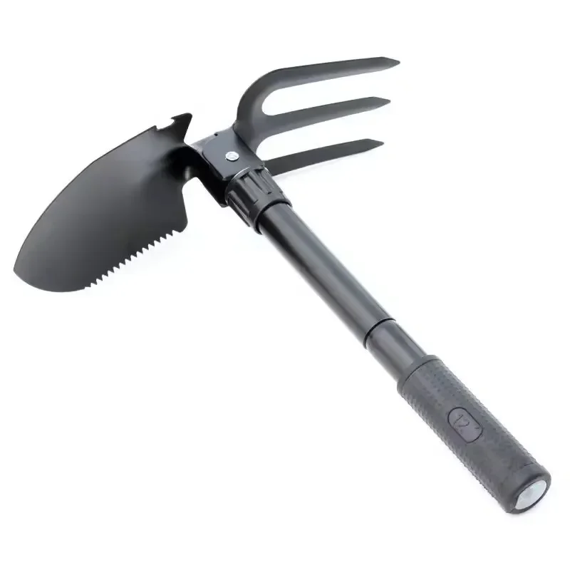 Multifunctional Foldable Garden Shovel Camping Shovel Military Style Entrenching Tool for Camping/Hiking/Fishing/ Backpacking