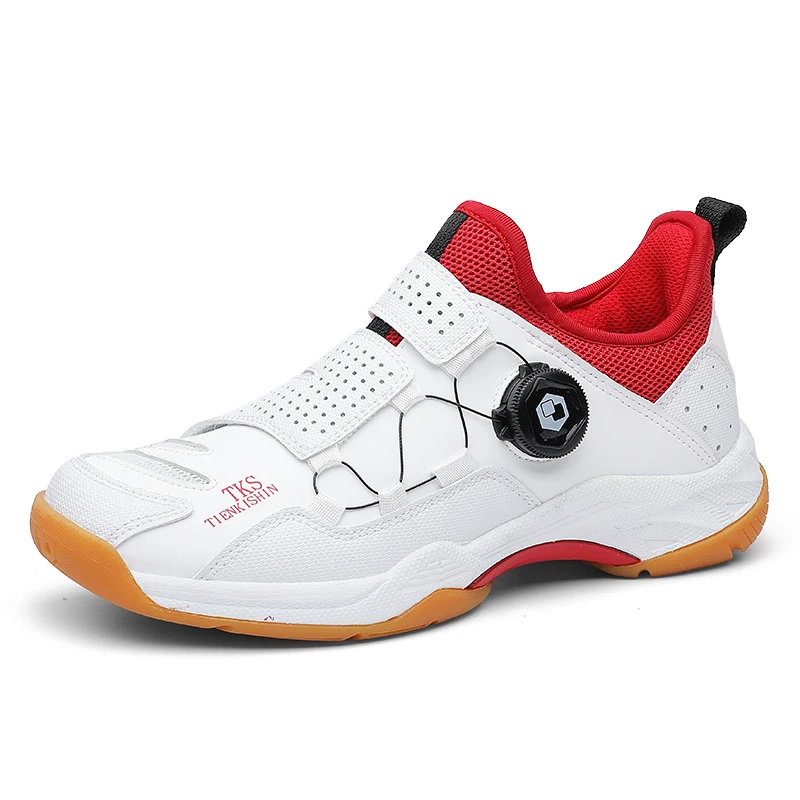 

High Performance Training Shoes for Badminton Tennis Table Tennis, Parent-Child Unisex Breathable Lightweight Sneakers TKS01