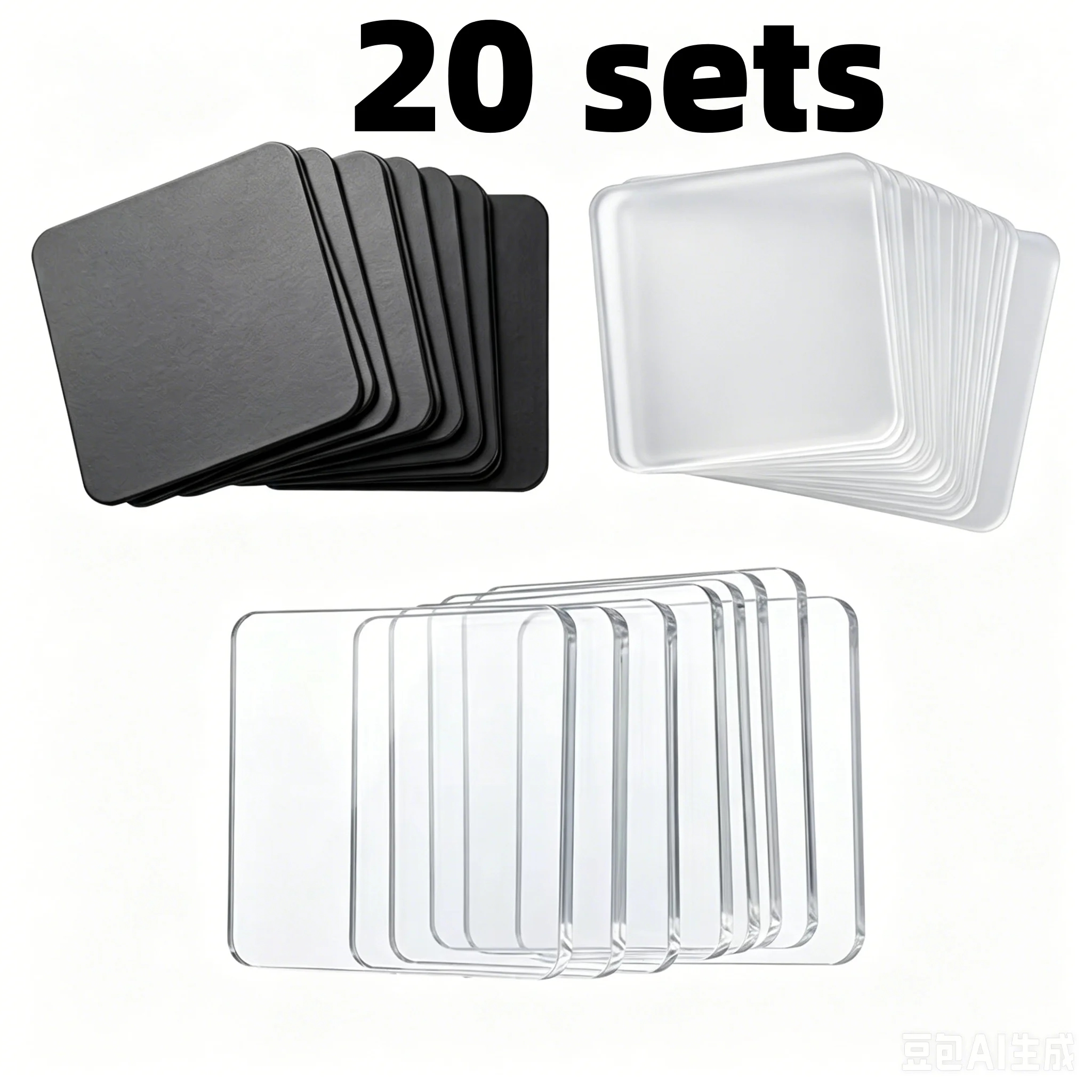 Kühlschrankmagnete Material-Set Kreatives DIY Handgemachtes Neuartiges Acryl-Magnetaufkleber-Set (Foto nicht enthalten) Souvenir Heimdekoration Geschenke