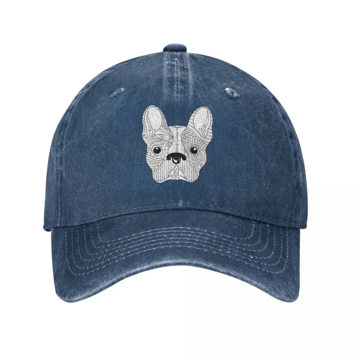 

Day Of The Dead French Bulldog Baseball Cap cowboy hat Peaked cap Cowboy Bebop Hats Men and women hats