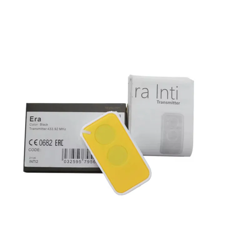 Garage Remote Control 433.92MHz For NICE ERA INTI1 INTI2 INTI1Y INTI2Y INTI1L INTI2L INTI1B INTI2B 2 Channel Rolling Code Gate