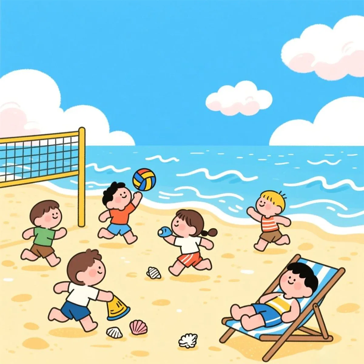 กระบะทรายสำหรับเด็กเล่นกลางแจ้ง ลานบ้าน สนามหลังบ้าน ของเล่นทรายชายหาด ของเล่นเสริมพัฒนาการสำหรับเด็กชายและเด็กหญิง อายุ 3 ปีขึ้นไป