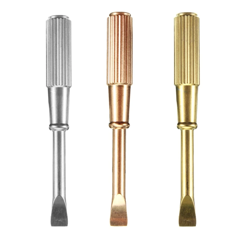 Portable Screwdriver Unique Design Slotted Flat Screwdriver Jewelry Repair Tools Drosphip