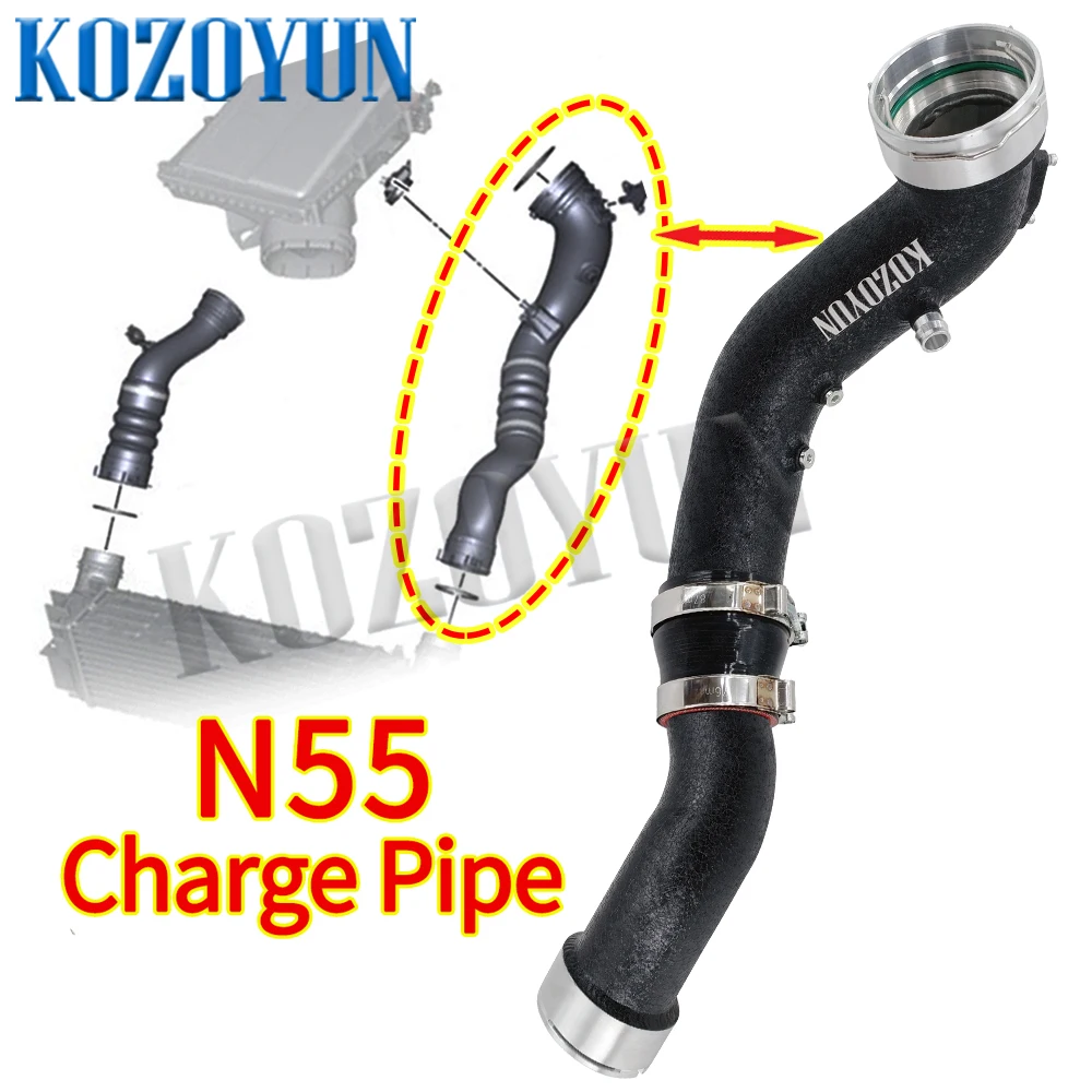 Zestaw rur dolotowych do turbosprężarki BMW N55 M2 M135i M235i 335i 435i F30 F32 F87 RWD AWD