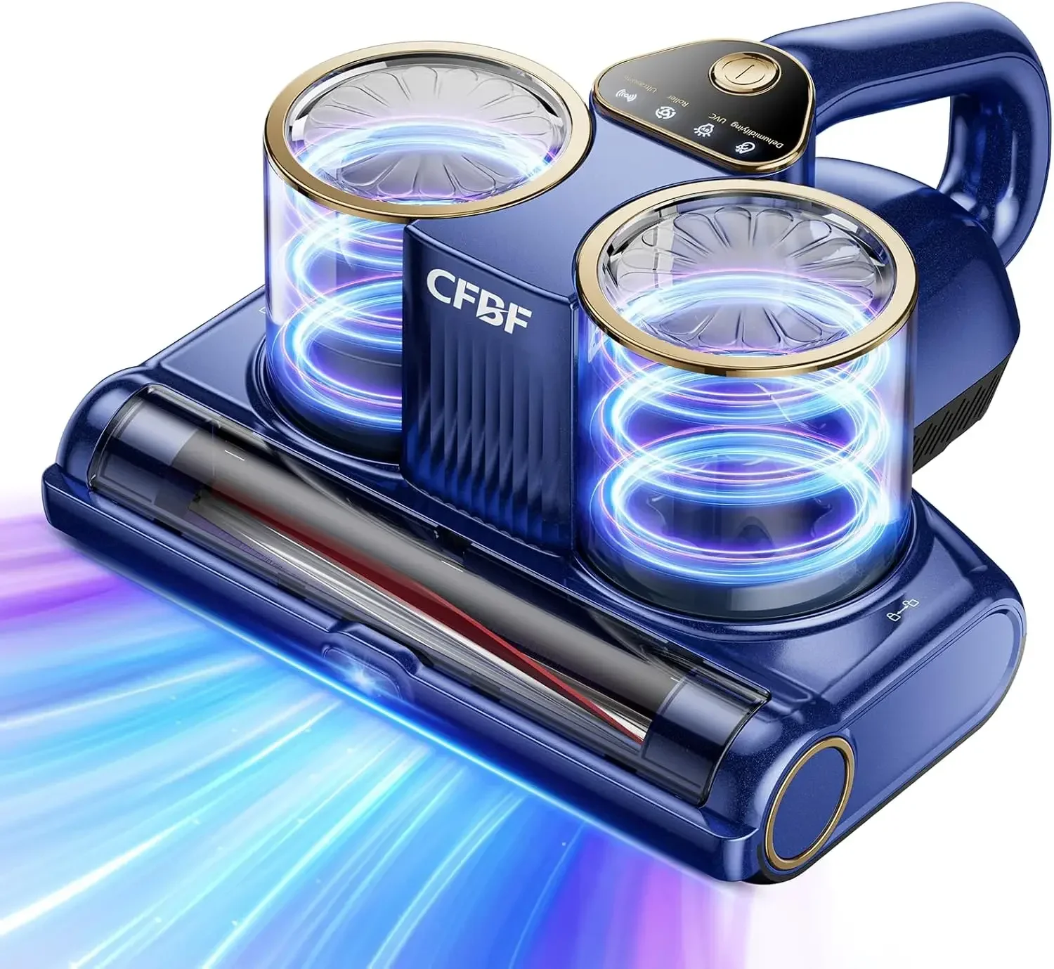 

Пылесос для матрасов, пылесос для кроватей с силой всасывания 16 кПа, УФ-С светом 253,7 нм, ультразвуком и высокотемпературным нагревом, мощностью 500 Вт