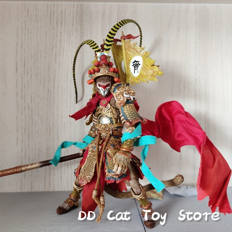 

Genuine Fury Sun Wukong The Record Of Mountain Sea And Demon God Great Sage Equal To Heaven Battle Damage Version 1/12 Figure