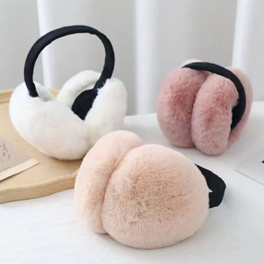 

Cartoon Foldable Warmth Eartips Adjustable Anti Cold Warm Ear Cushions Cold Proof Protecting Ears Male Female